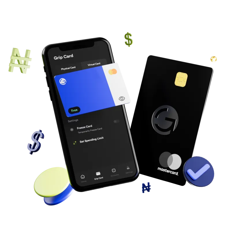 The Grip card and app